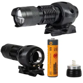 S-13-1 2nd Amen Tactical Helmet Led Military Light 350 Lumen 3 Modes Airsoft Ac