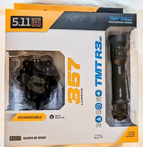 53210 5.11 Tactical New Flashlight Tmt R3 Mc Rechargeable Sealed In Box