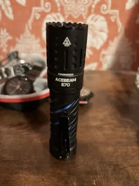 Acebeam E70-al E70 Led Flashlight 4600 Lumens With 5100mah Rechargeable Battery