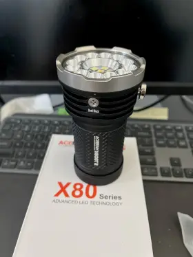 X80-gt2 Acebeam 34000 Lumen Monster. Unused