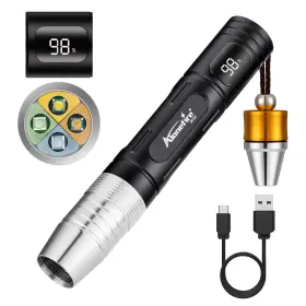 Sv124 Alonefire Edc Flashlight Mini 365nm/395nm Uv Blacklight Yellow And White Light D Sv124 Alonefire Edc Flashlight Mini 365nm/395nm Uv Blacklight Yellow And White Light D