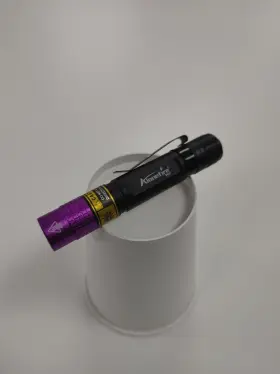 Sv62 Alonefire Edc Tactical Uv Flashlight Aaa -new
