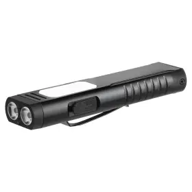 Annteneo Ax613 Rechargeable Edc Flashlight Small Flat Flash Light Pocket Magnetic Flashlig