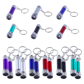Antner 611885466234 18pcs Mini Flashlights Keychain 5 Bulbs Led Toy For Kids Party Favors C