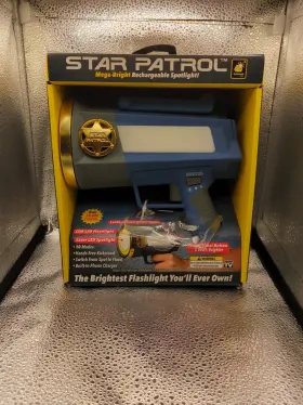 As Seen On Tv 680358064567 Star Patrol Flashlight Tactical 9 000 Lumens 10 Modes Built-in