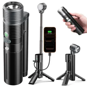 Asfrost Vp-hl01 Flashlight Mini Camping Lights 4500mah Rechargeable Led Bright Flash Light Ca