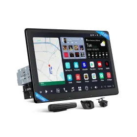 Atotoout X10g129e Single/double Din Car Stereo - 12.95 Inch Qled Floating Screen 8g 128g Carplay/a