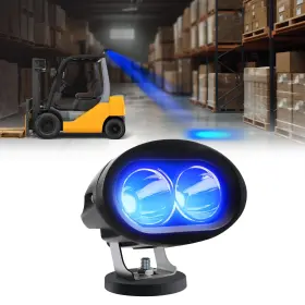 Atvsflit Fsl001 Forklift Safety Light - Blue Led 20w 50 000-hour Lifespan Ip68 Waterproof Dc