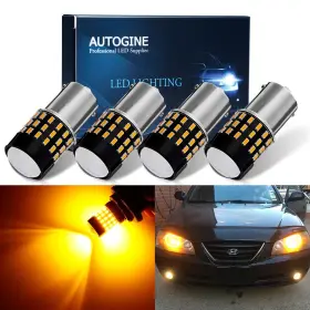 Autogine Autogine-1156-54a4-l 4pcs 900 Lumens Super Bright 9-30v 1156 1003 1141 7506 Ba15s Led Bulbs 3014 5