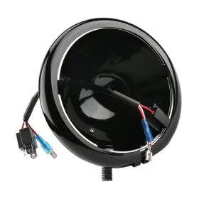Autokun Tuto-30 5.75 Inch Headlight Housing Motorcycle 5 3/4 Round Led Bucket For