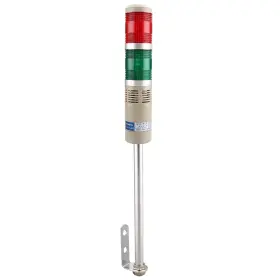 Baomain 748690712833 Led Signal Tower Light Red Green 12v Alarm