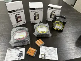 Bell & Howell 080313074622 3 And Torch Handy Light Worklight Flashlight In One-led