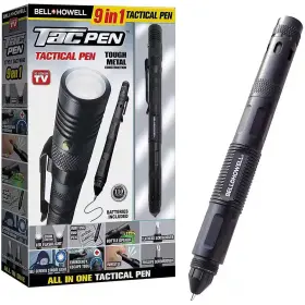 Bell Howell 445007187102 Tac Pen 9 Inch 1 Aluminum 30 Lumens Tactical And Flashlight