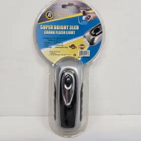 5053ll-db Berent 706569051131 Super Bright 3 Led Crank Manual Flashlight 5053ll-db Berent 706569051131 Super Bright 3 Led Crank Manual Flashlight