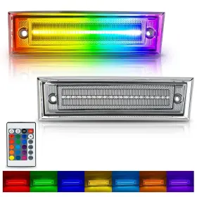 Bestview Pl-71245-rgb Rgb Led Side Marker Lights Compatible With 1981-1991 Chevy C10 C20 C