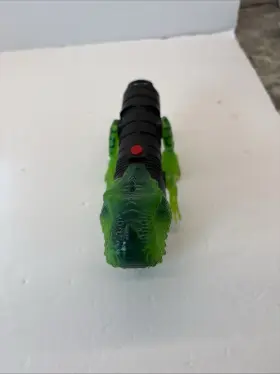 Big Time Toys 92131 Dinosaur Flashlight Multi Functional Light And Sound Effects. 2-aaa Included