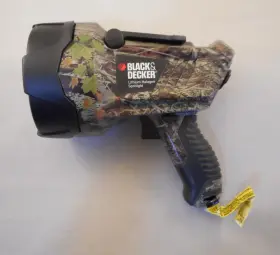 Black & Decker 814632011033 And Lionhalbc Lithium Halogen Spotlight Camo / For Parts-five Units