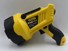 Black & Decker Fl5w10l Stanley Fat Max Rechargeable Lithium Ion Led Spotlight Flashlight W Charger