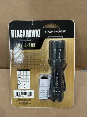 L-2a2 Blackhawk L-1a2 Brand New Flashlight Night-ops Ally L-3v With Batteries