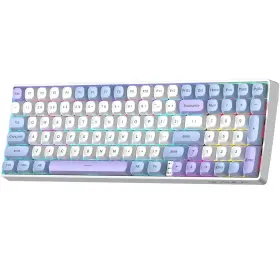 Blueenss S100pro Aula S100 Pro Wireless Gaming Keyboard Bt5.0/2.4ghz/usb-c Hot Swappable Cust