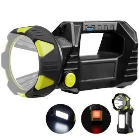 Bochaos Hc-261 Led Spotlight 10000 Lumens Rechargeable Flashlight 90 Rotate 8 Modes With