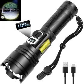 Bochaos Lys-26650 Flashlight High Lumens 280000lm Led Xhp160.6 Super Bright Tactical