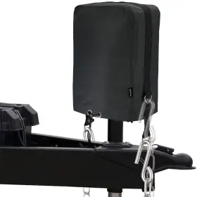 Bougerv Irv082 Rv Electric Tongue Jack Cover Black With D Rings