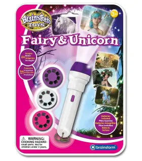 Brainstorm Toys E2042 Fairy And Unicorn Flashlight Projector