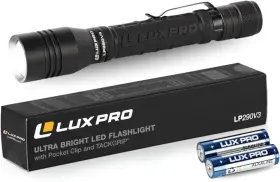 Branded 313054053077 Heavy Duty Led Flashlight 3 D Cell Battery High Lumens For Home Emergency