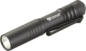 Branded 66318 Streamlight Led Flashlight Hi Lumens C4 Microstream Pen Mini Black Portable New