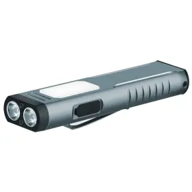 Branded Ax613sg Flat Rechargeable Edc Pocket Flashlight With Sound Beeper Portable Light New