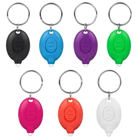 Branded Fl004 7 Pcs Led Keychain Flashlight Mini Light Ultra Bright Tiny S
