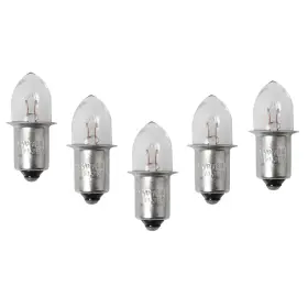 Branded Ledkpb-075abb-5 5pcs 4d 4.8v 0.75a Bayonet Base Krypton Replacement Bulb For Flashlight Replacem
