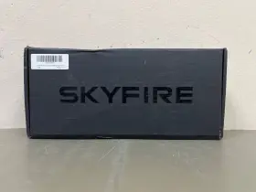 Sf-1187j-2b Branded Skyfire Tactical Flashlight Rechargeable With Fire Starter 3000 Lumens Super Br