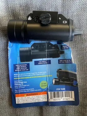 Braun 193175574213 Open Package Tactical Rail Mount Led Light 1000 Lumens Only