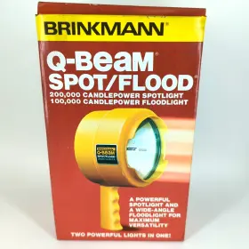800-1303-0 Brinkmann Vintage Brinkman Q-beam Sport Lite Super Spot Flood Light 12v Nos 800-1303-0 Brinkmann Vintage Brinkman Q-beam Sport Lite Super Spot Flood Light 12v Nos