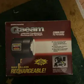 Brinkmann 800-2605-0 1 000 Candlepower Rechargeable Cordless Spotlight