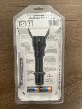 Browning 3713410 Blackout 6v Led 745 Lumens Flashlight