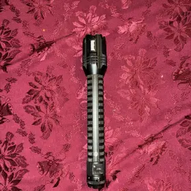 Bushnell 20355 Lumen Rechargeable Flashlight Black Tested Working 5v Dcin 1000ma