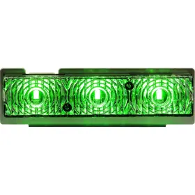 Buyers Products Company 3032932 Middle Strobe Reflector With 3 Led Green