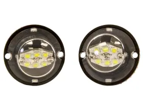 Buyers Products Company 8891215 Hideaway Led Strobe Light Kit For Trucks 2 Clear Hid
