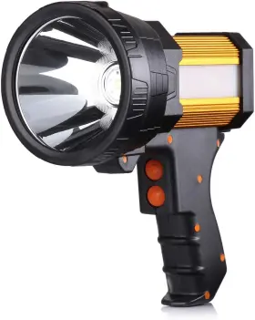 Buysight Or-743-ga Rechargeable Spotlight 1000 High Lumen Handheld Flashlight Large Flashlight
