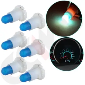 Cciyu 992062-5210-1757422 T5/t4.7 Neo Wedge Halogen Bulb A/c Instrument Cluster Panel Blue