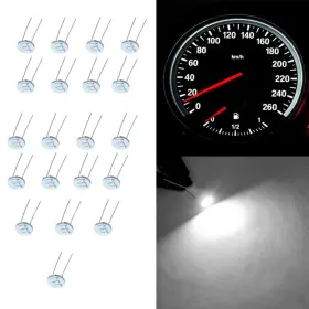 Cciyu 993989-zf 20pcs 4.7mm-12v Car White Mini Bulbs Lamps Indicator Cluster