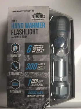 Celestron 94552 Elements Thermotorch 5 Torch Powerbank In Black #94552 Uk Stock Bnib
