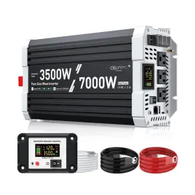 Celyypu-3500w Celyypu 3500 Watt Pure Sine Wave Inverter 12v Dc To 110v Ac Power Used For
