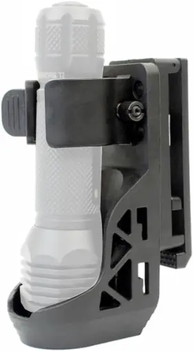 Cheeyyiie 744759452795 Tactical Flashlight Holster For Belt Holder With