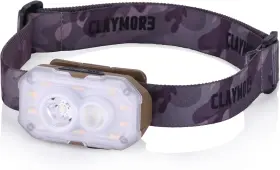 Claymore Clc-470 Heady Tan Rechargeable Wearable Light 600 Lumens Headlampmode 6 Li