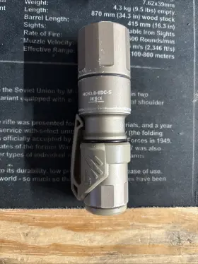Cloud Defensive Mch2.0-edc-s Mch 2.0-edc-s Fde 18350 Light With Charger And Nd Protector Set