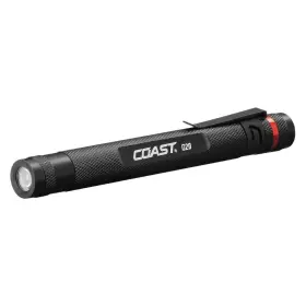Coast 015286198167 G20 Black Flashlight With Inspection Beam 10 Hour Runtime Water Resistant